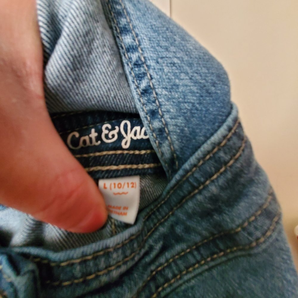 🛍️BUNDLE ONLY ITEM🛍️ Girls Denim Overalls - L (10-12) - Picture 11 of 11